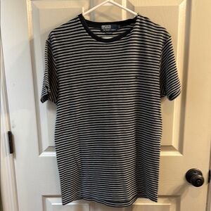 Polo by Ralph Lauren Black and White Short Sleeve Tee